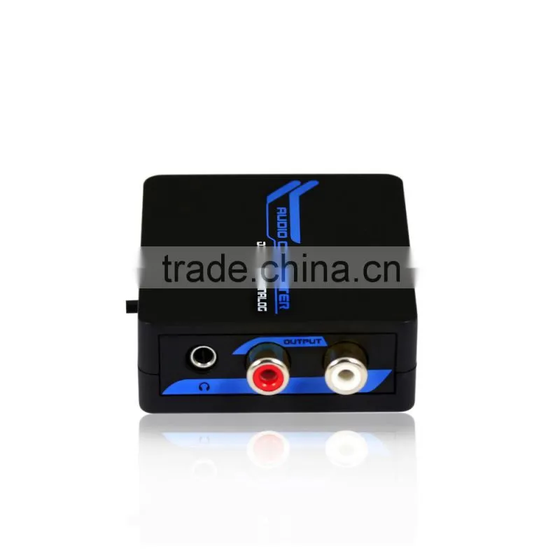 Hot selling digital to analog audio converter for home theater with 3.5mm jack support