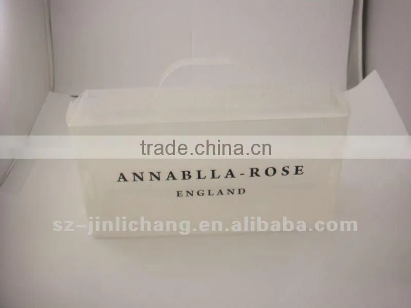 Wholesale custom foldable plastic t-shirt packaging boxes