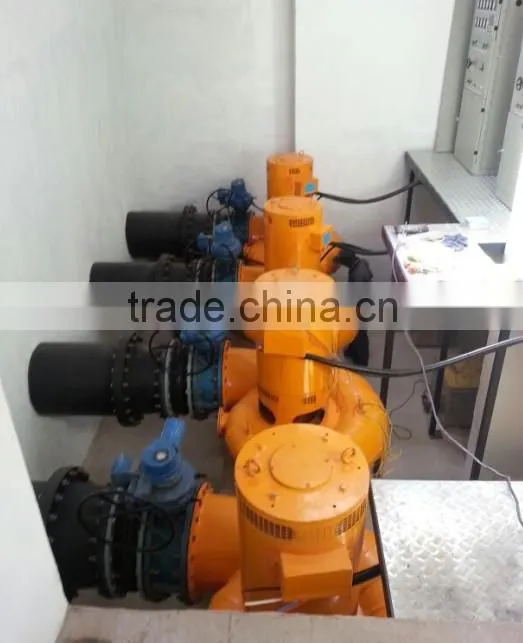 Vertical Tubular hydro turbine for small power plant