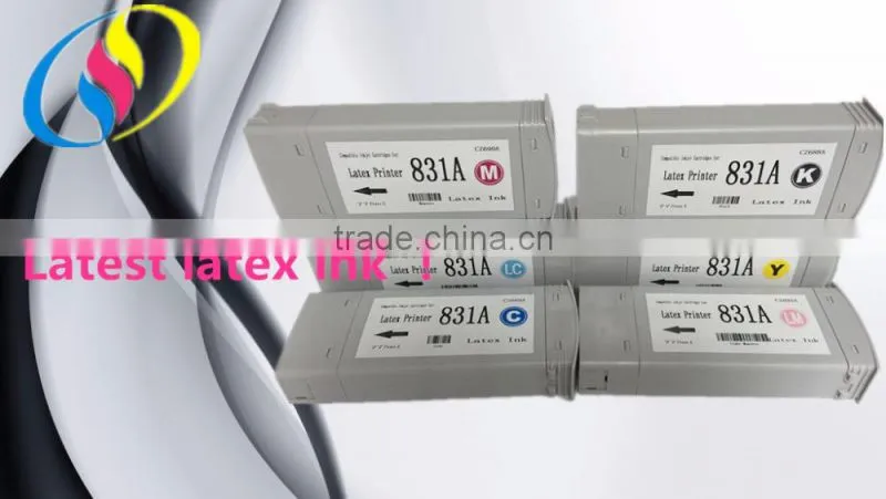 775ml compatible bulk Latex ink cartridges for HP Latex 310 330 360 printer