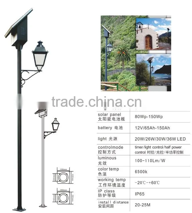 High quality solar lamp street light