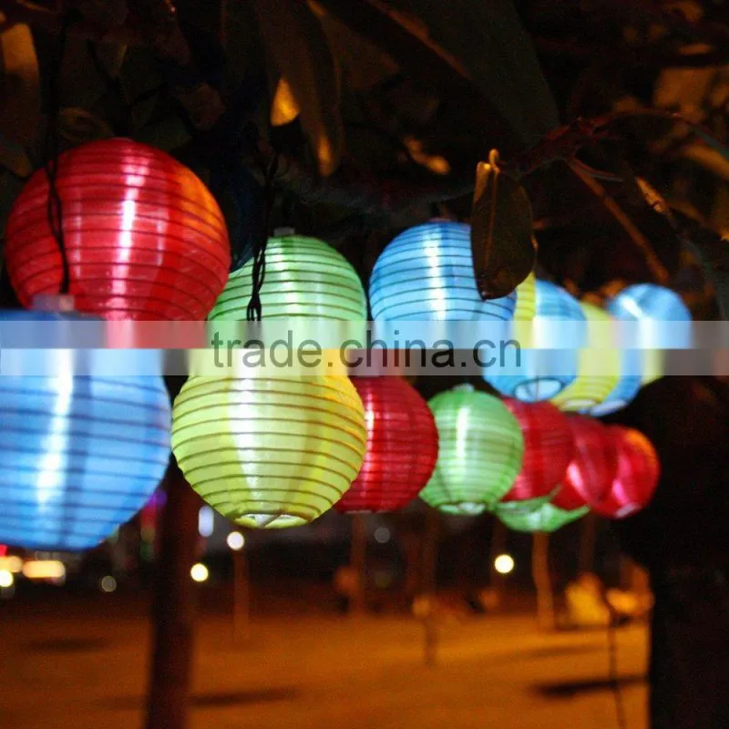 outdoor solar powered led flamingo string light