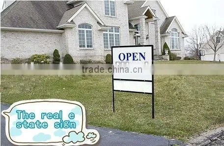 Full color printing corflute sign/coreflute signage/coroplast
