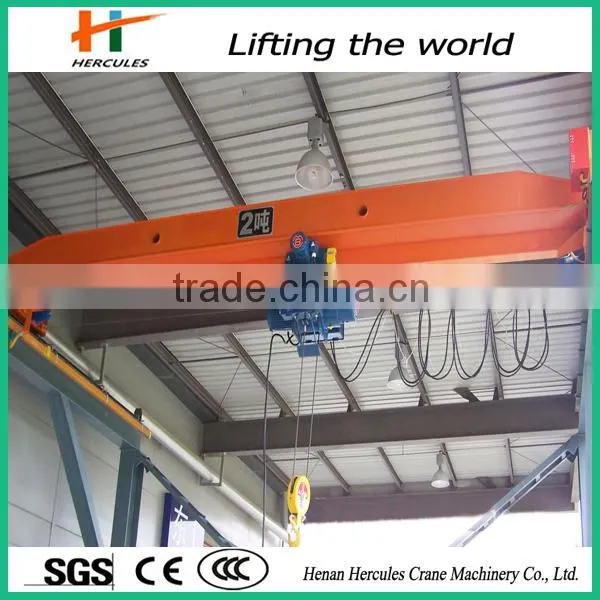 5 Ton Workshop Single Girder Bridge Crane with Hook