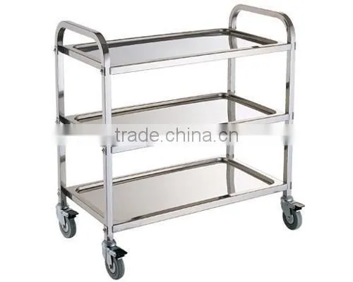 With CE certification Stainless Steel Cake Cart(TR-15D)