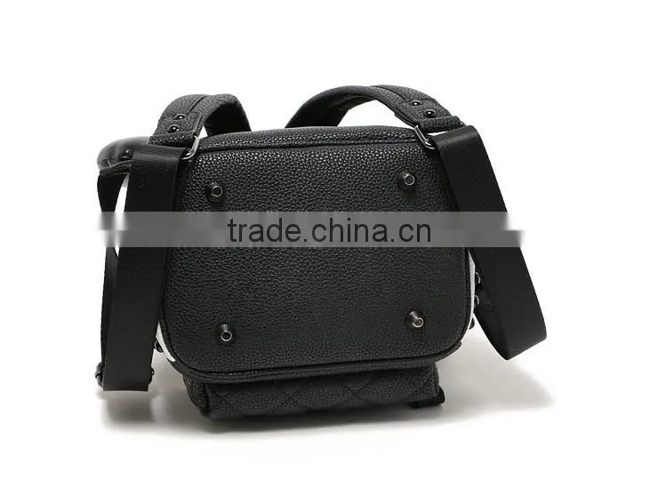 fashion pu backpack handmake panda design day backpack bag for young