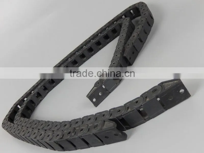 Plastic drag chain cable carrier