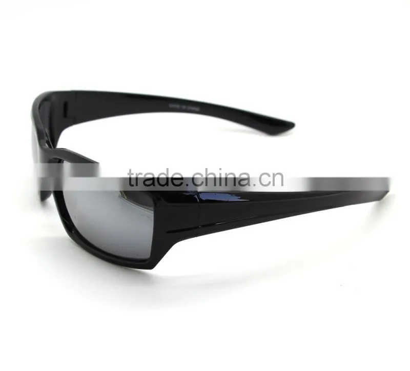 moto riding athletics glasses silver mirror lens