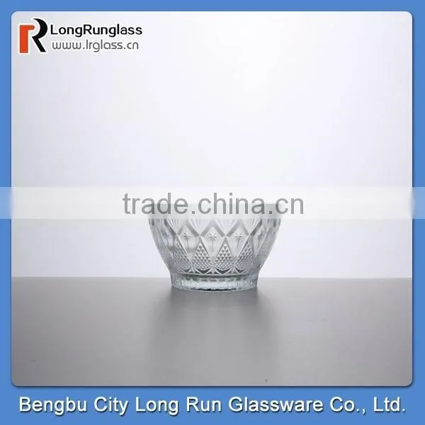 LongRun 11oz Alibaba China glassware beautiful candy holder fruits containers low price