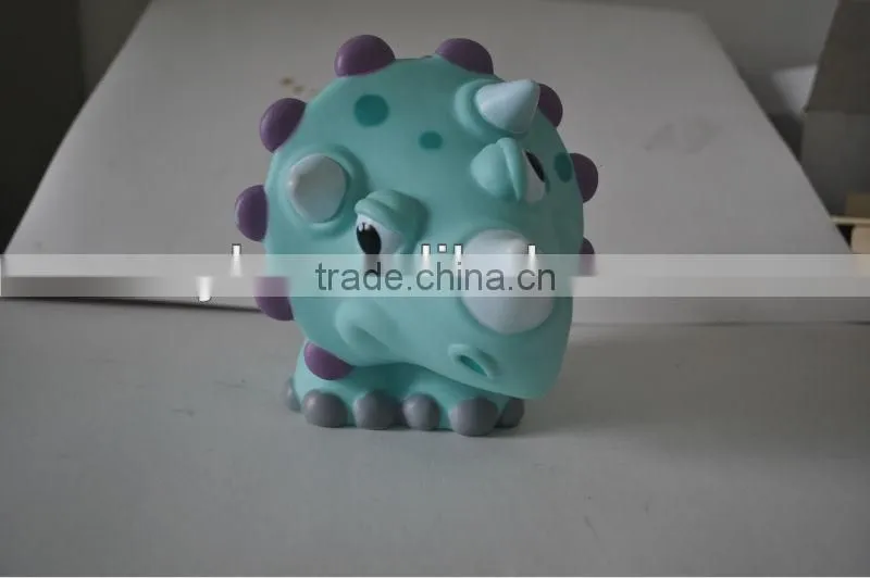 PVC dragn money box,plastic money box,kids money box