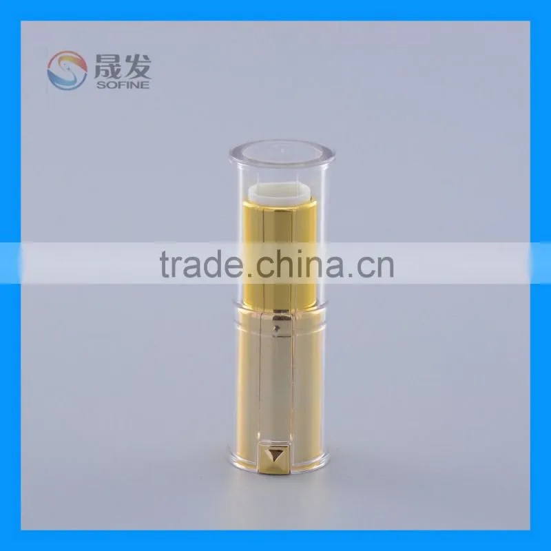China manufacture good quality empty cosmetic lipstick container