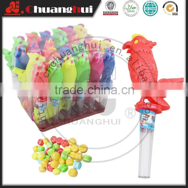 Plastic Swan Whistle Toy Candy in Trays