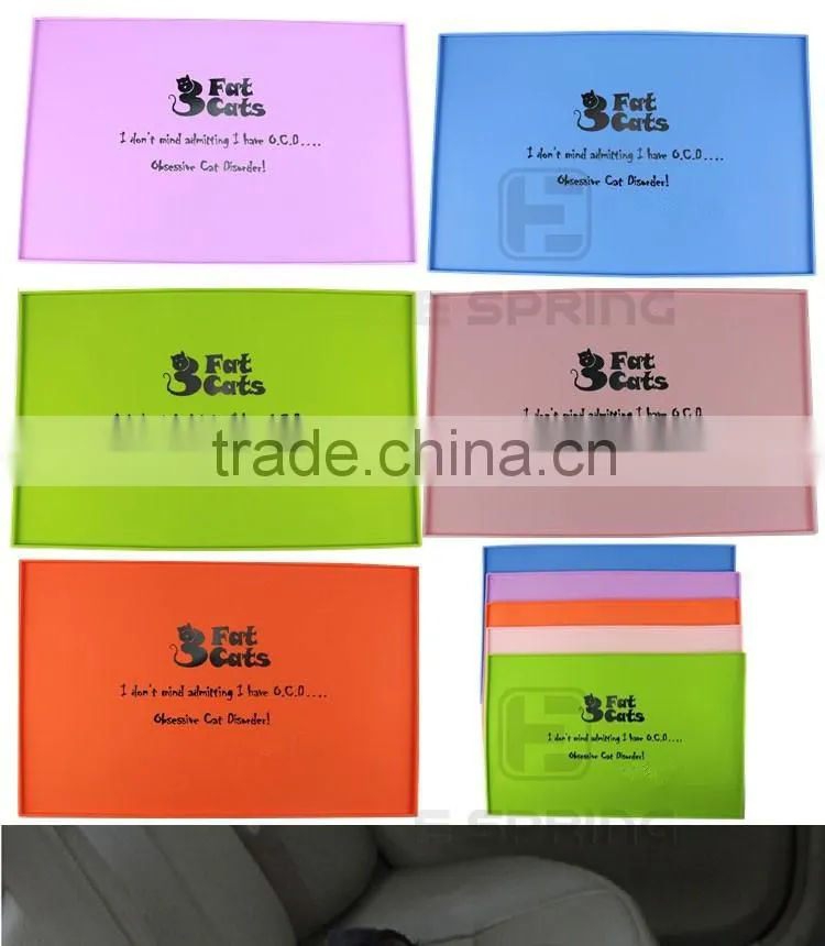 High quality Car Pet Food Bowl Silicone Mat