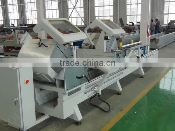 Aluminium window Profile Double Head Cutting Saw Machine