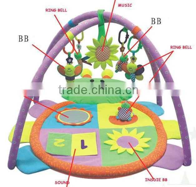 2014 luxurious brand Baby play crawling mat