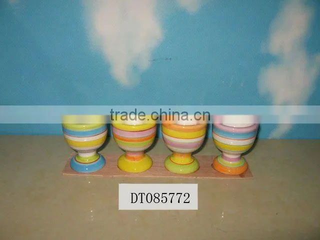 ceramic easter egg holder