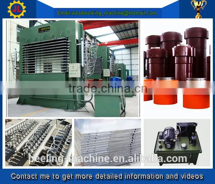 1220x2440mm woodworking hot press / plywood hot press machine