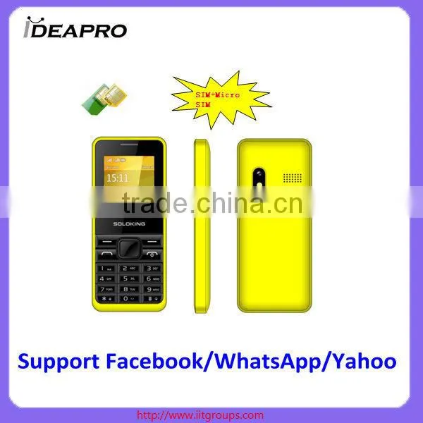 301 Feature Cell Phone with Dual Sim Card support Facebook/WhatsApp/Yahoo Cell Phone