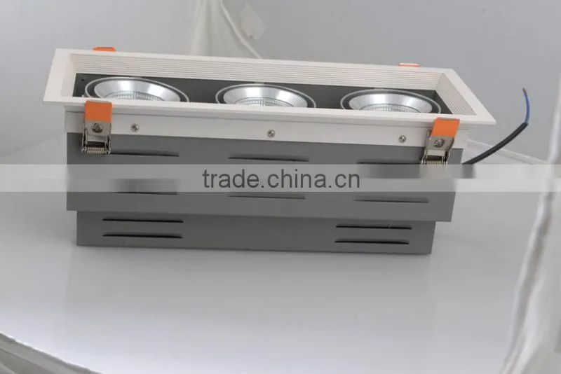 CITIZEN COB GRILIE 3 Head Gimbal Led Downlight TEC002HGR75W