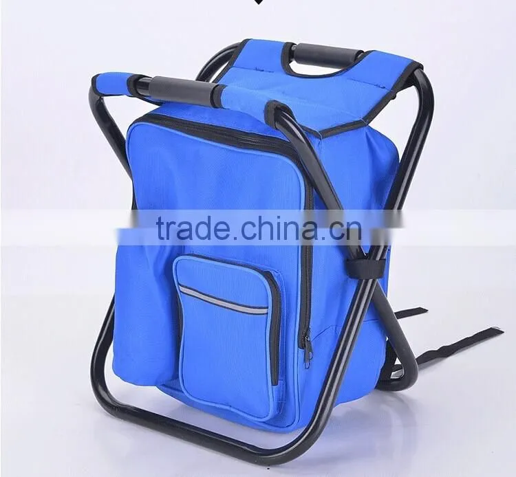 Folding seat with cooler backpack VEC-2006L