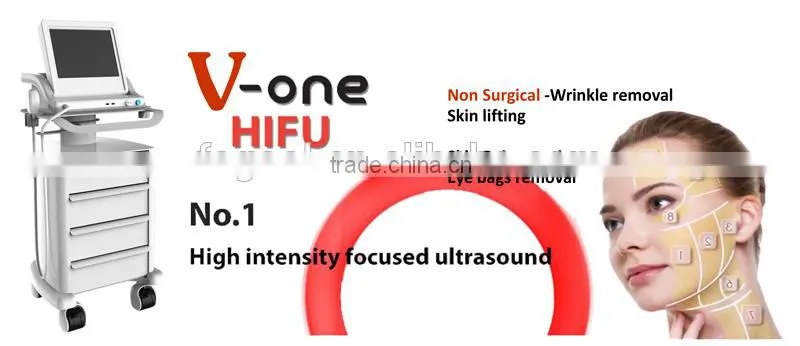 High Quality Hifu non surgical face lift Ultrasound Skin Tightening machine