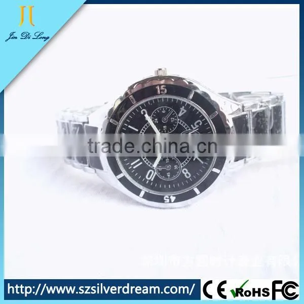 Promotional Waterproof And Mix Colors Cheap Watch Alloy Case