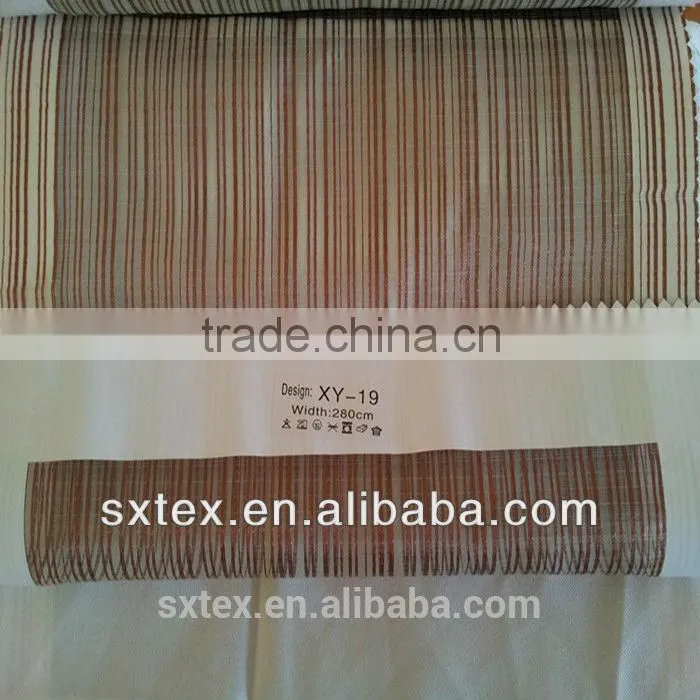 Alibaba china low price sheer fabric for curtain party decoration