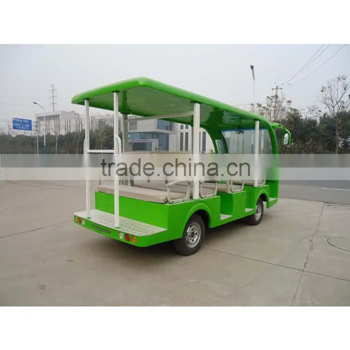 11 seats high quality 48v 4.2kw sightseeing electric car