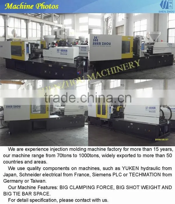SZ-1600A Preform Injection Machine