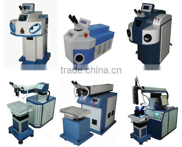 150w 200w 300w Auto Micro Jewelry Laser Welder for Gold Sliver Saw blades with CE in China