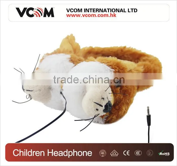 2015 Plush Earmuff Winter Warm Headphone for Children with Factory Price
