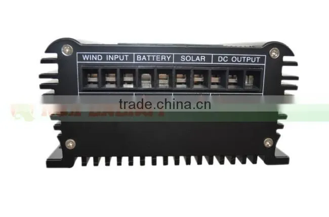 600w wind/solar hybrid controller 12v/24v charge controller with LCD display. Used for wind and solar power system.