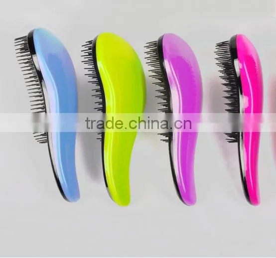 Salon Styling Hair Brush Comb Magic Detangling Shower Handle Tangle Hairbrush