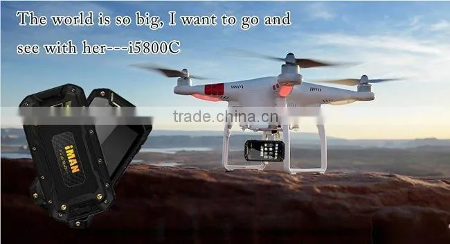 Outdoor smartphone i5800C Smartphone 4.5 Inch QHD IP67 MTK6582 Quad Core 1GB 8GB Android 4.4