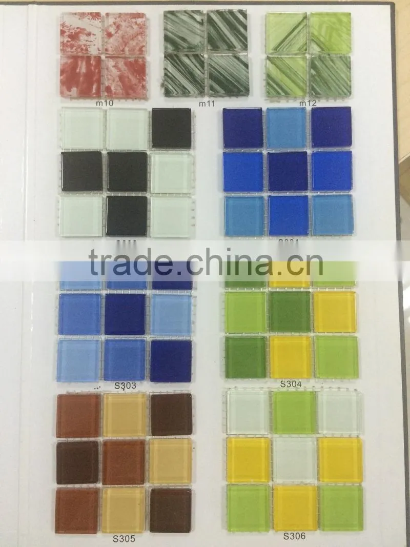 fashion mix stone glass mosaic tile
