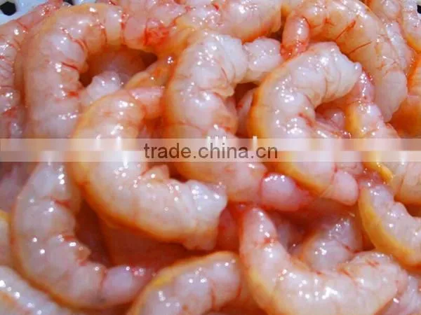 NEW raw frozen pink shrimp PUD for sale