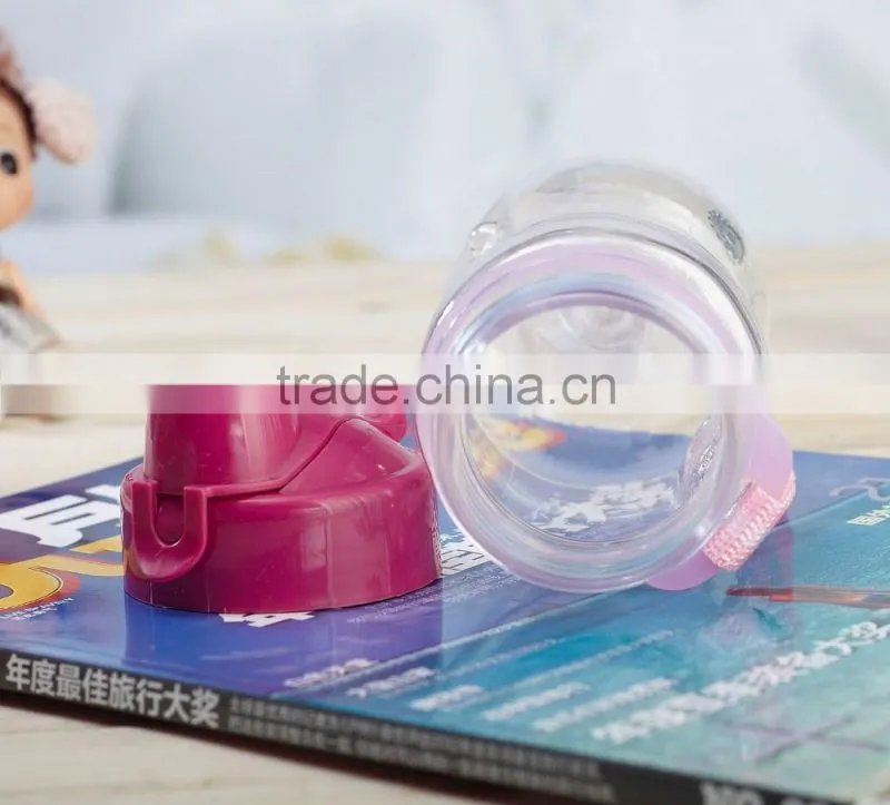 500ml BPA FREE wholesale plastic straw bottles for baby