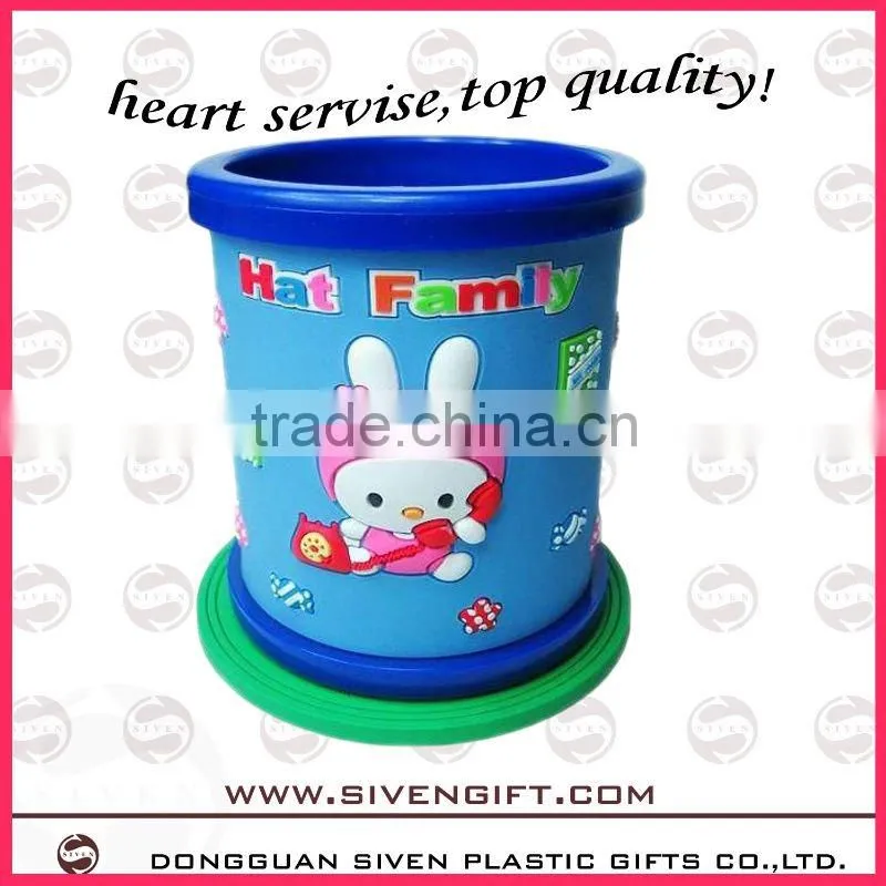promotional cute kids plastic mug