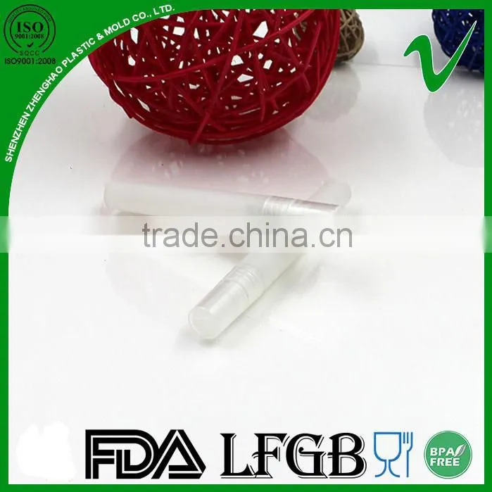 PP material cylinder 10ml spray plastic bottle for cosmetic