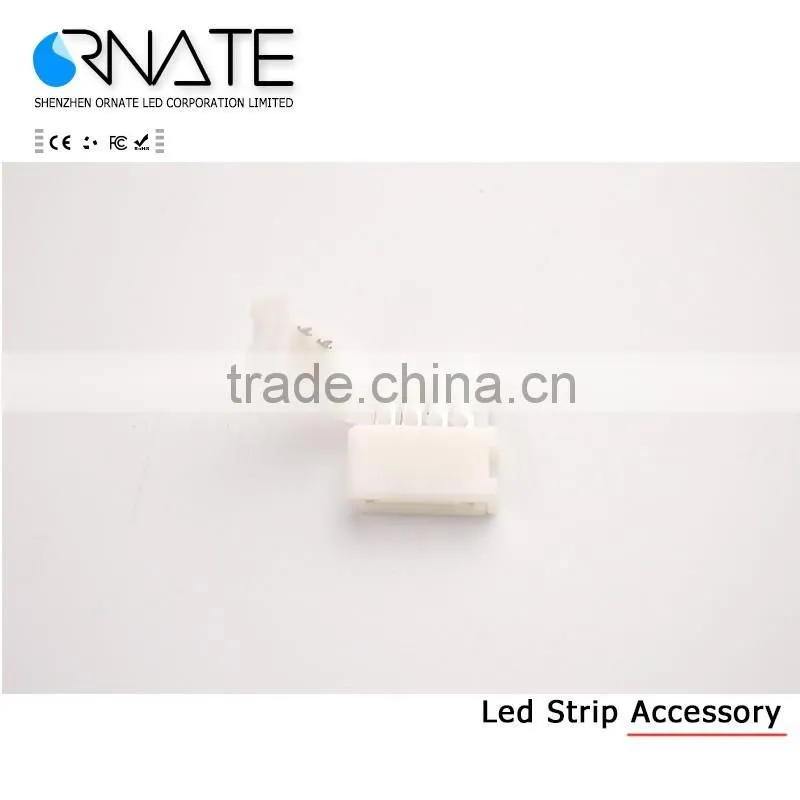 4pin LED Strip Clip, 4 pin RGB LED Strip Connector For 10mm width 5050 RGB
