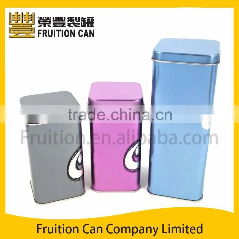 Square Tin Box for Perfume Cologne