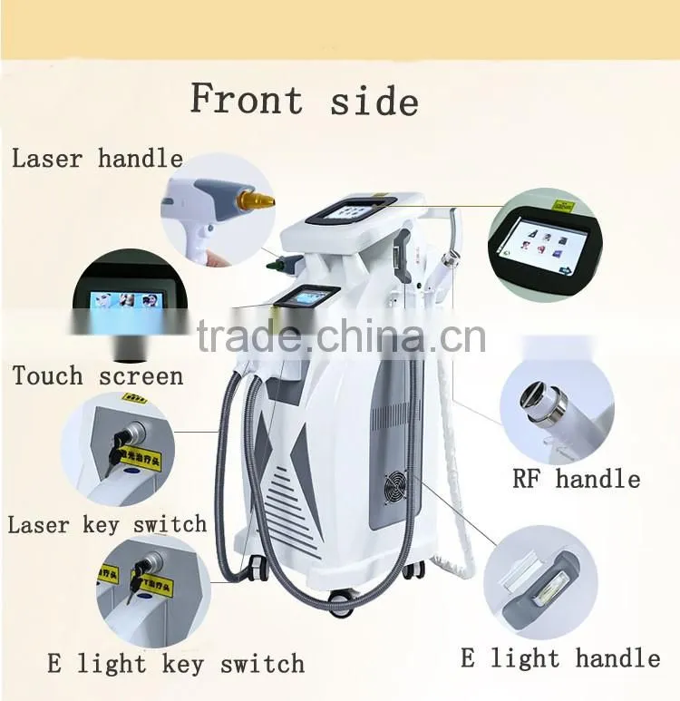 ipl laser hair removal machine / ipl rf ipl skin tightening beauty machine