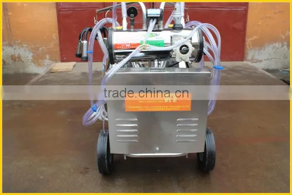stainless steel trolley milking machine
