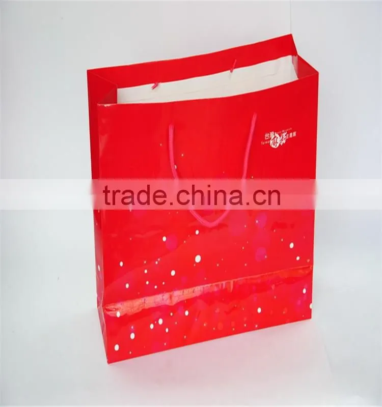 luxury paper bag for tea and shopping