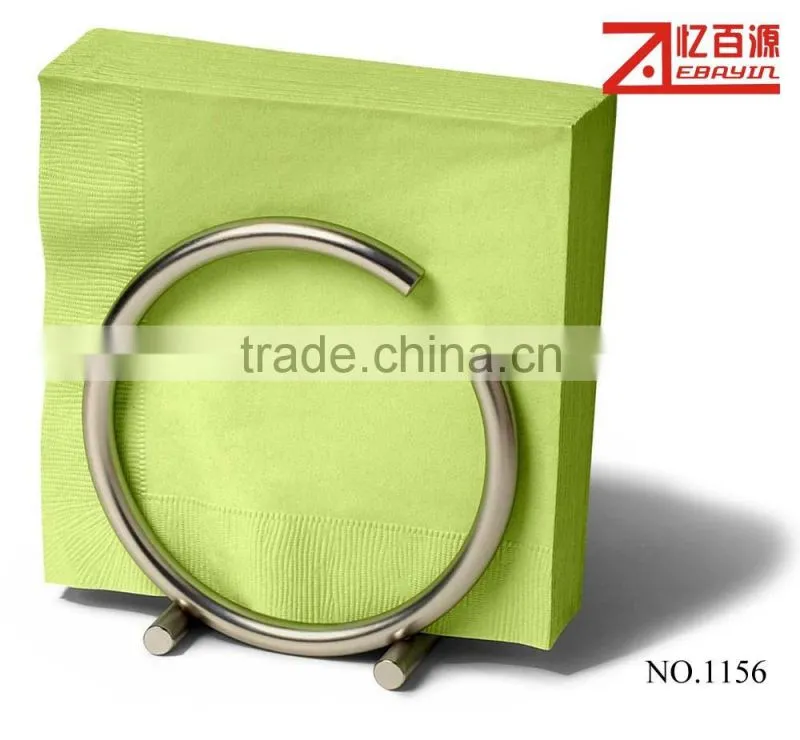 Customized Tabletop wire napkin tissue holder