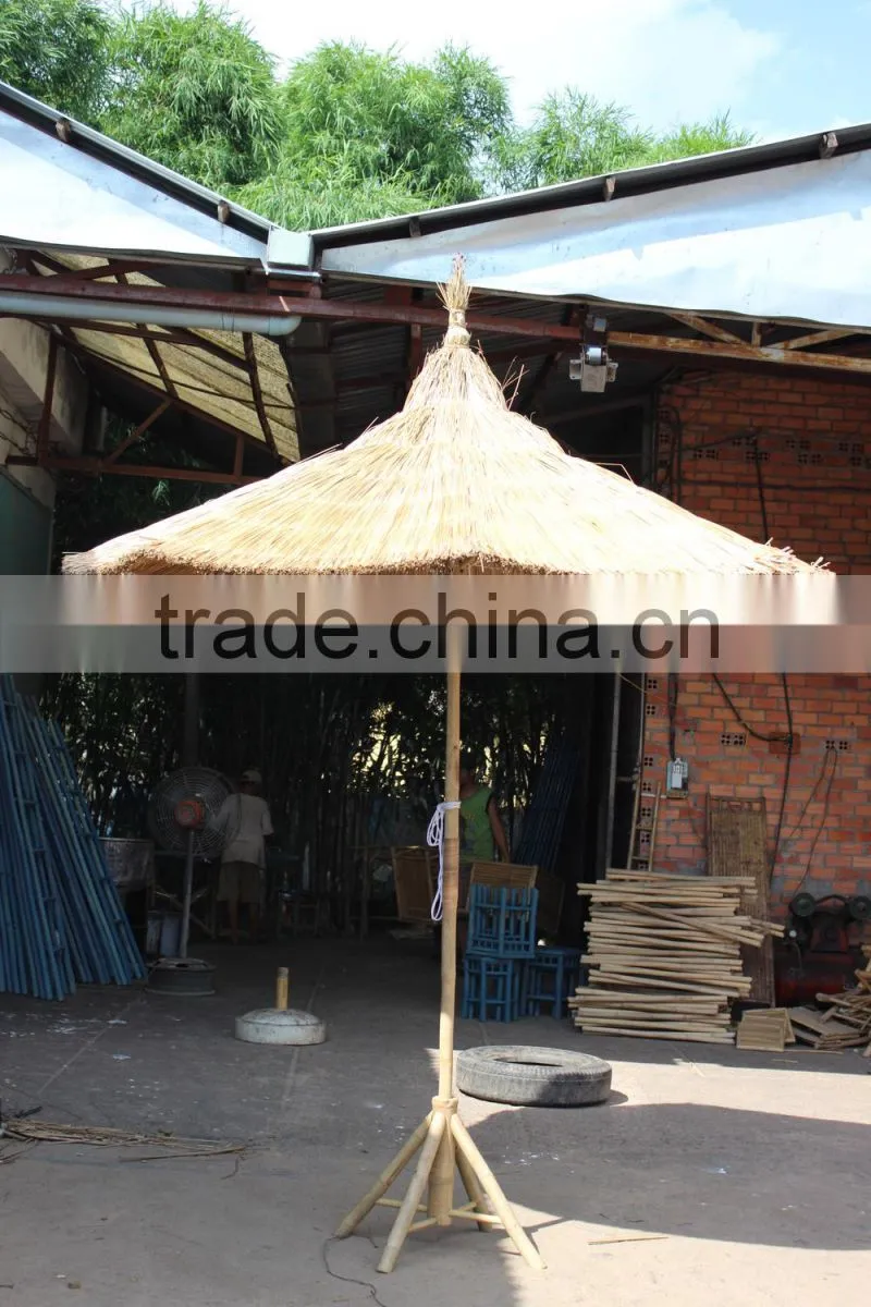 SEAGRASS UMBRELLA & THATCH UMBRELLA & PALM LEAF UMBRELLA - CHEAP PRICE