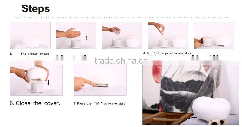2014 Diffuser spa / Manual Humidity Control aromatherapy diffuser / lavender oil