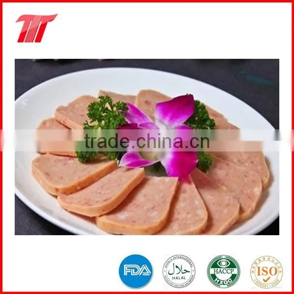 Organic canned meat, luncheon pork meat, luncheon chicken meat, corned beef