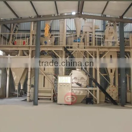 China Automatic cattle Feed Pellet making Line