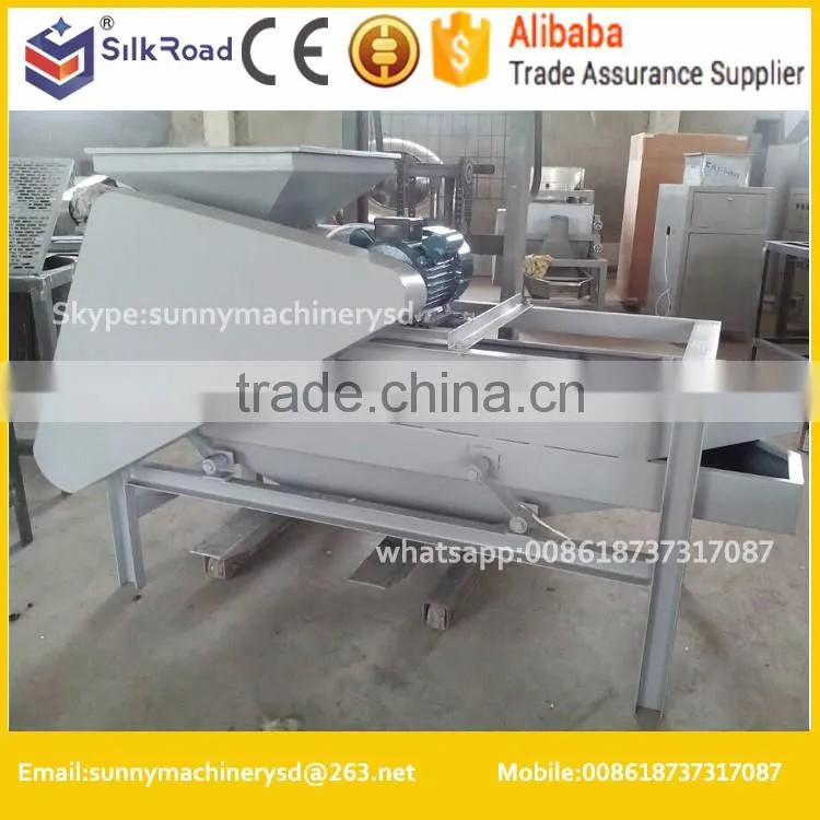 Nuts cracking machine/almond dehuller machine|hazelnut shelling remove machine